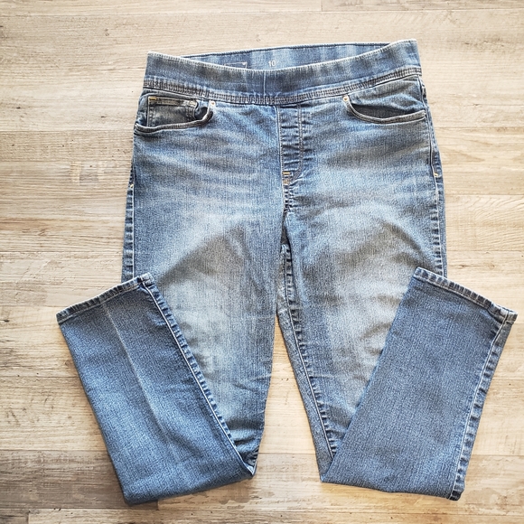 Levis pull on elastic high waist skinny 10S